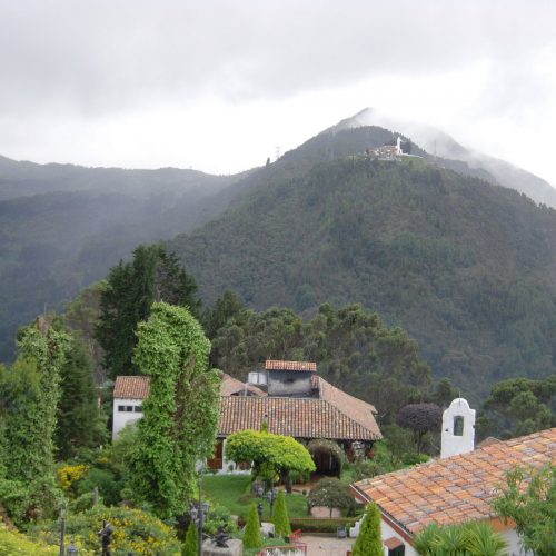 Klasztor i kosciól na górze Monserrat - Bogota