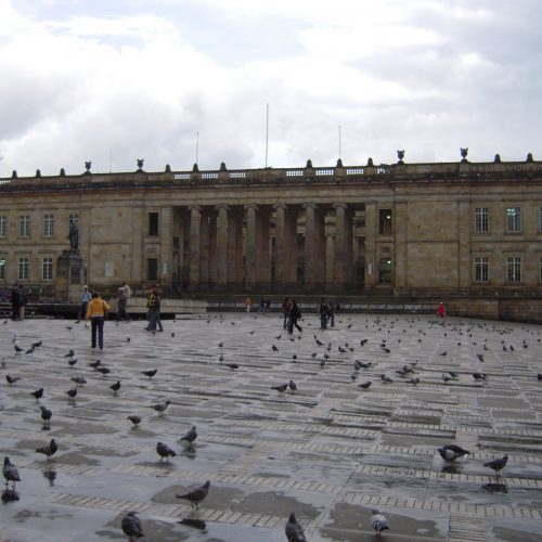 Budynek Parlamentu, Plaza Bolivar, Bogota