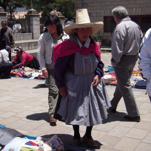 Na targu w Cajamarca