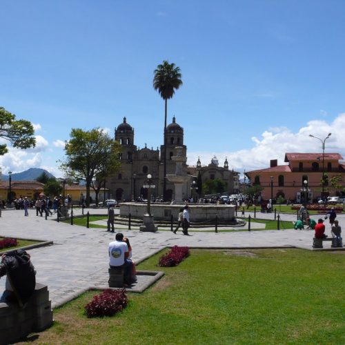 Plaza de Armas w Cajamarce