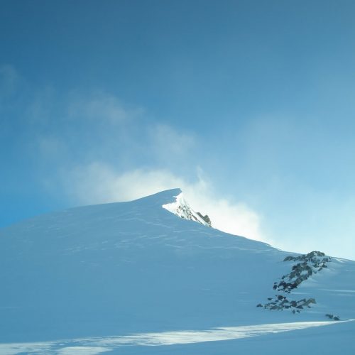 Widok z Mt Vinson High Camp 3820 m npm