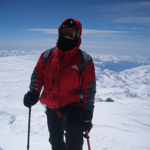 Na szczycie Elbrusa.